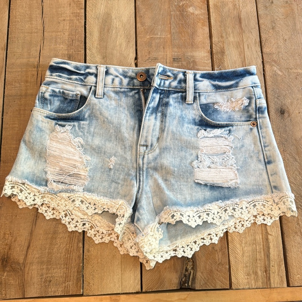 Vintage forever 21 denim shorts